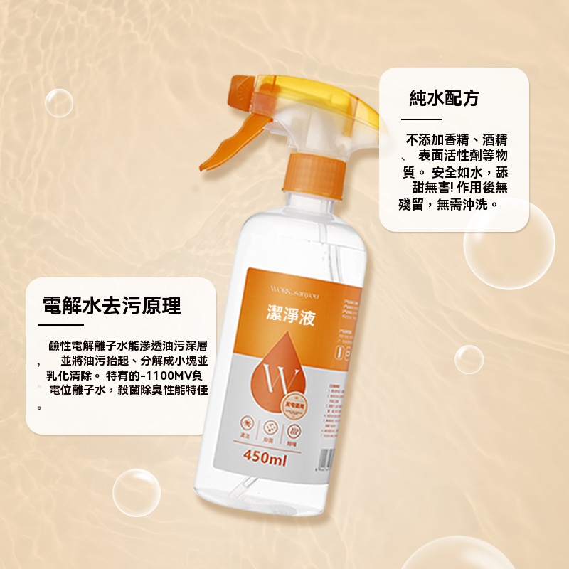 電解水清潔劑