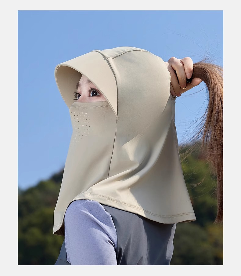 冰絲防曬帽