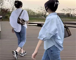 法式短袖襯衫