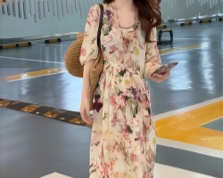 法式度假風長裙
